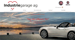 Desktop Screenshot of industriegarage.ch